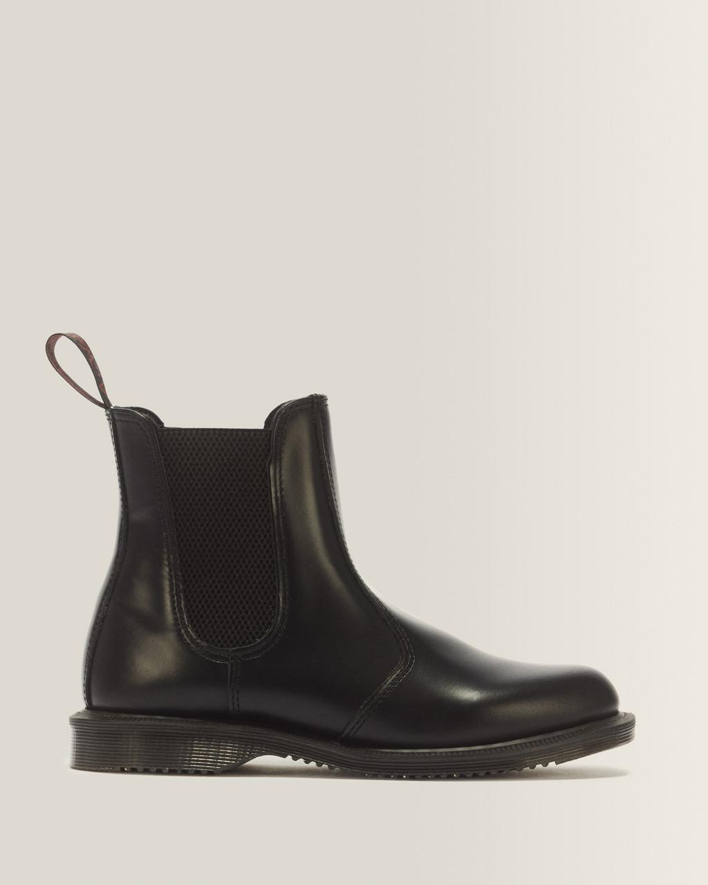 Flora Smooth Leather Chelsea Boots