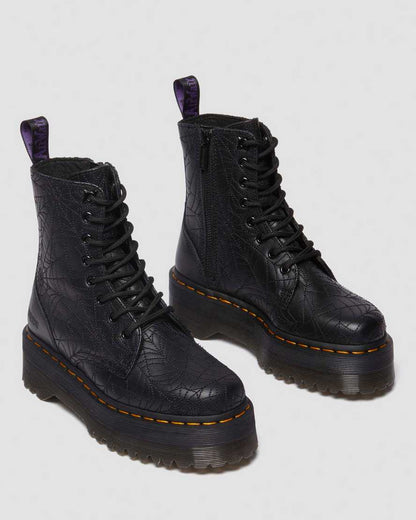 Jadon Wednesday Leather Platform Boots