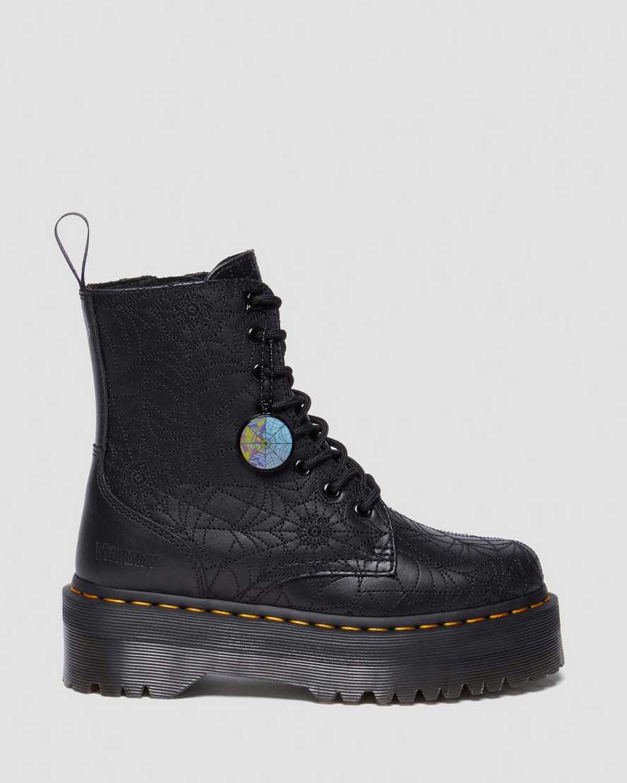 Jadon Wednesday Leather Platform Boots