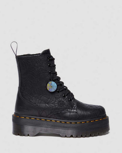 Jadon Wednesday Leather Platform Boots