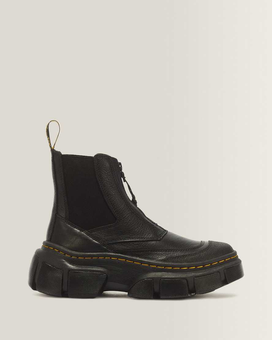 DMXL Zip Chelsea Leather Boots