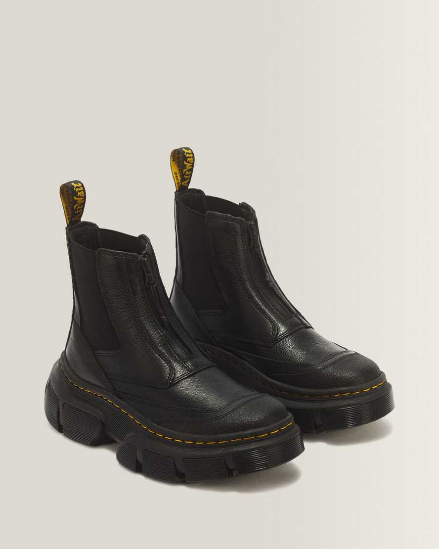 DMXL Zip Chelsea Leather Boots