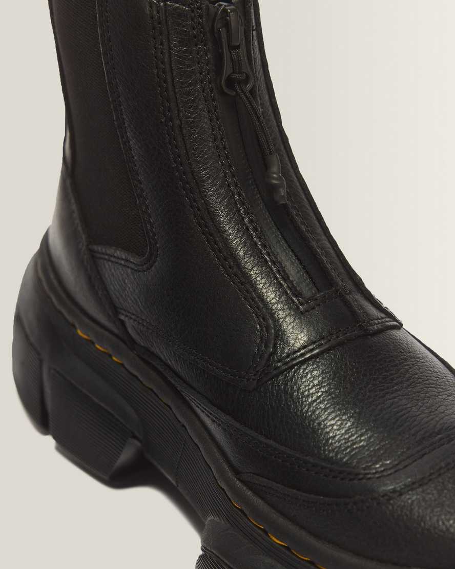 DMXL Zip Chelsea Leather Boots