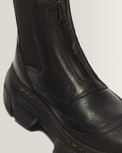 DMXL Zip Chelsea Leather Boots