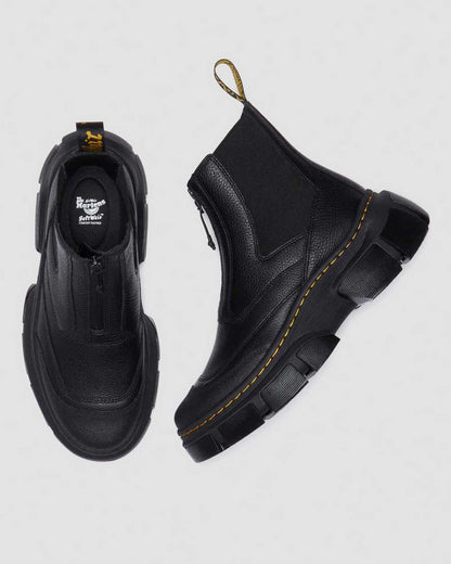 DMXL Zip Chelsea Leather Boots