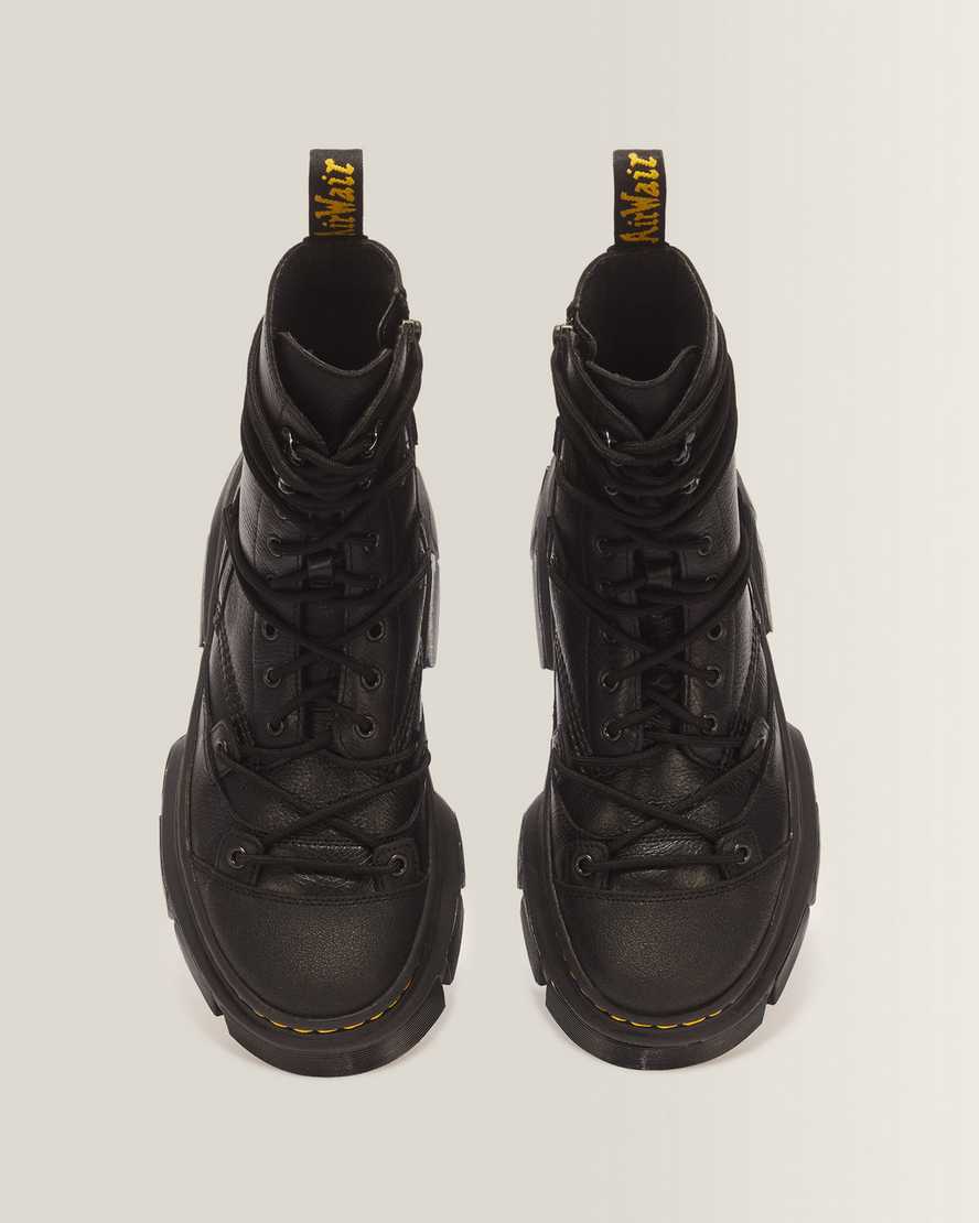 DMXL 8-Eye Lunar Leather Lace Up Boots