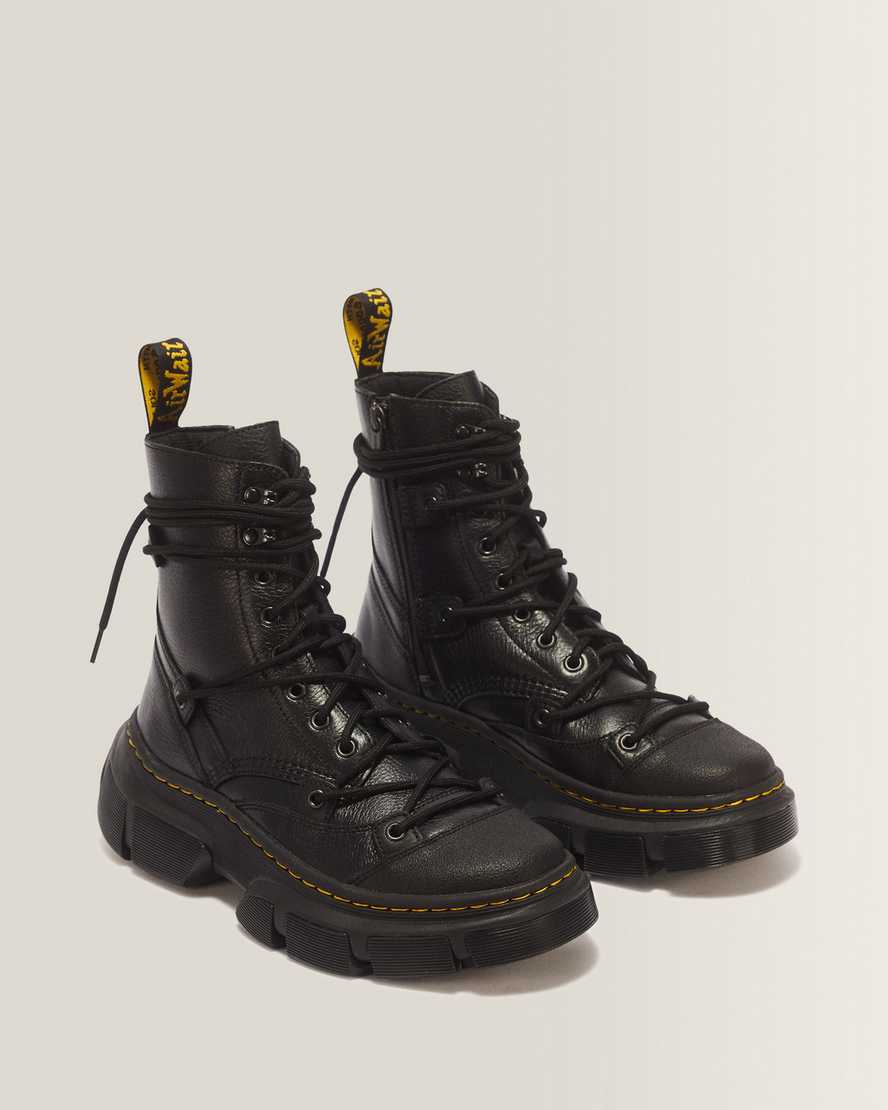 DMXL 8-Eye Lunar Leather Lace Up Boots