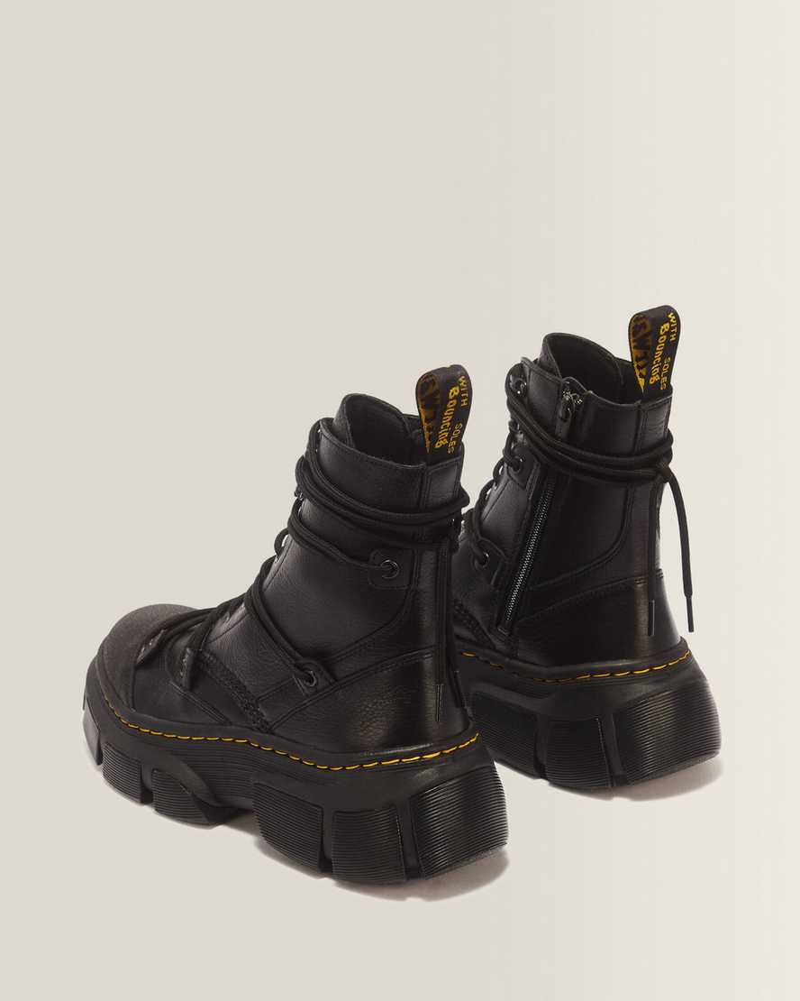 DMXL 8-Eye Lunar Leather Lace Up Boots