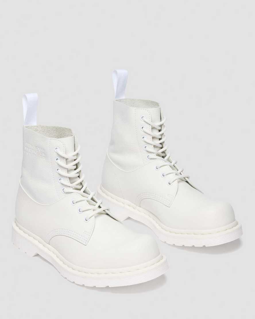 1460 Twist MM6 Smooth + Virginia Leather Lace Up Boots