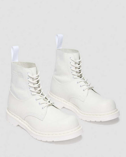 1460 Twist MM6 Smooth + Virginia Leather Lace Up Boots