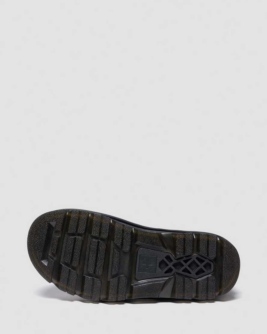 Zebzag Laceless Slip On Leather Boots