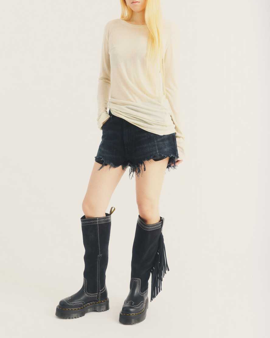 Desert Rodeo Quad Hi Leather & Suede Boots