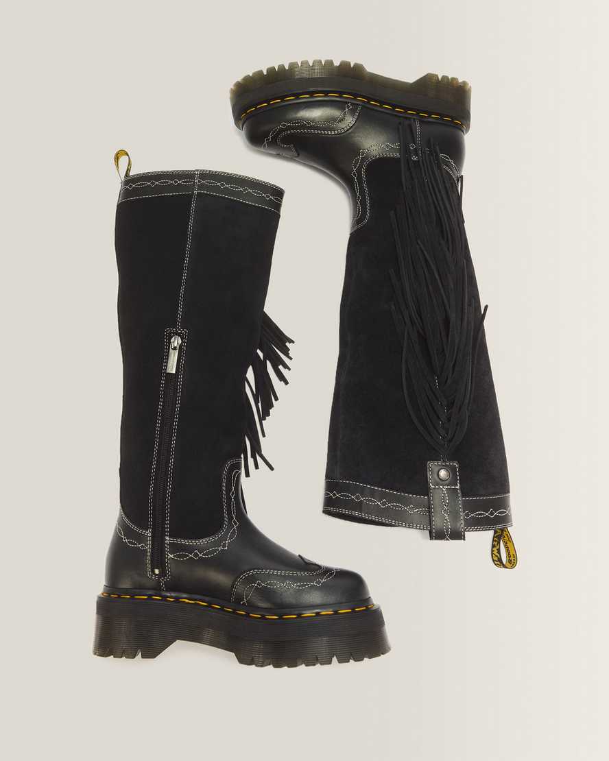 Desert Rodeo Quad Hi Leather & Suede Boots