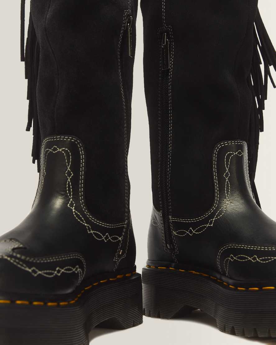 Desert Rodeo Quad Hi Leather & Suede Boots