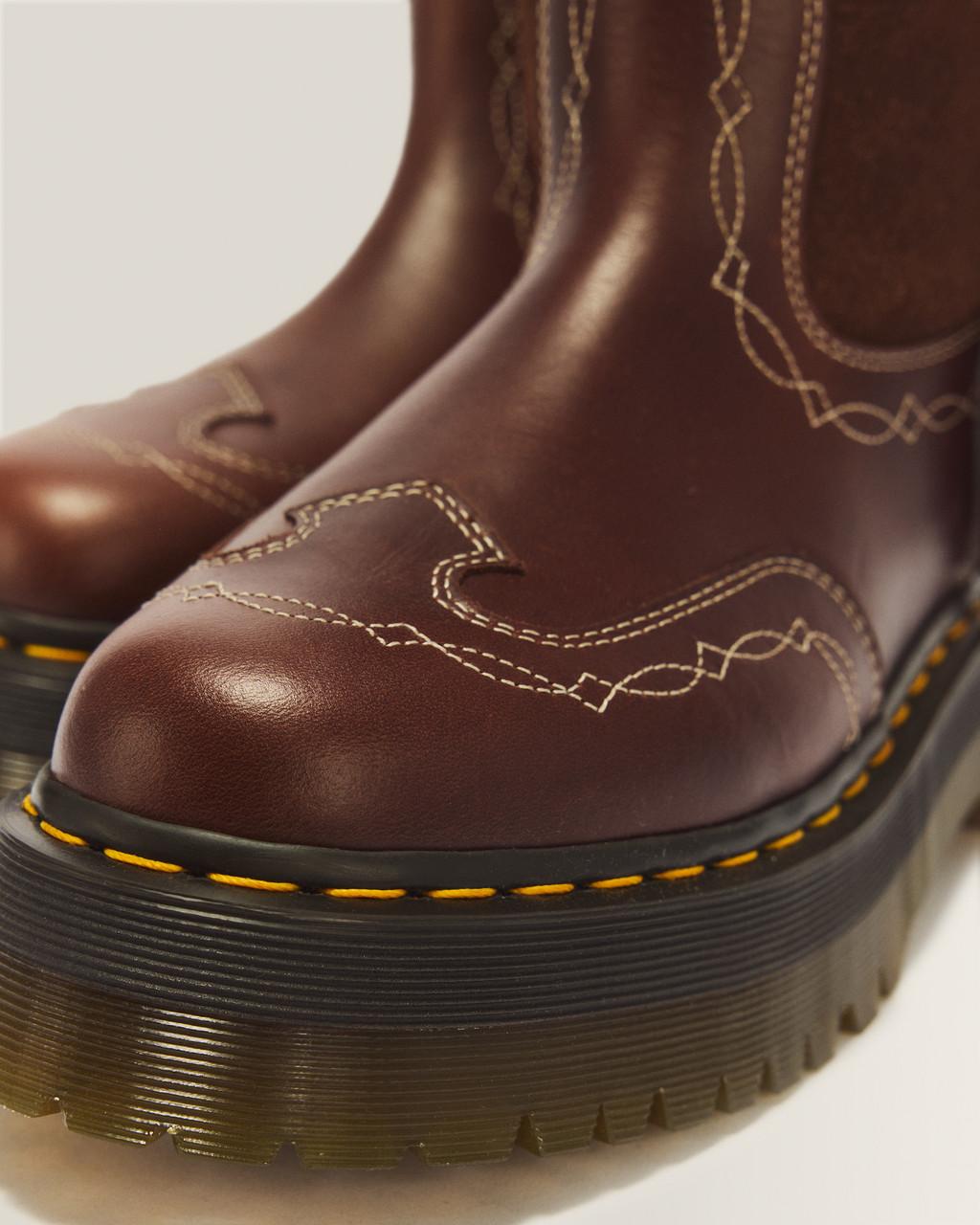 Desert Rodeo Quad Mid Leather & Suede Boots