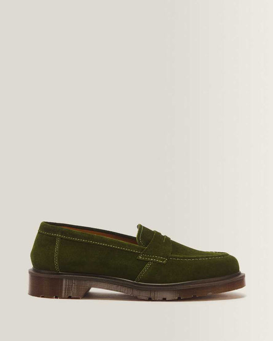 Delapre Penny Loafer Repello Calf Suede Mb