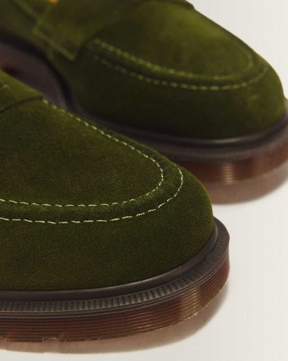 Delapre Penny Loafer Repello Calf Suede Mb