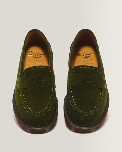Delapre Penny Loafer Repello Calf Suede Mb