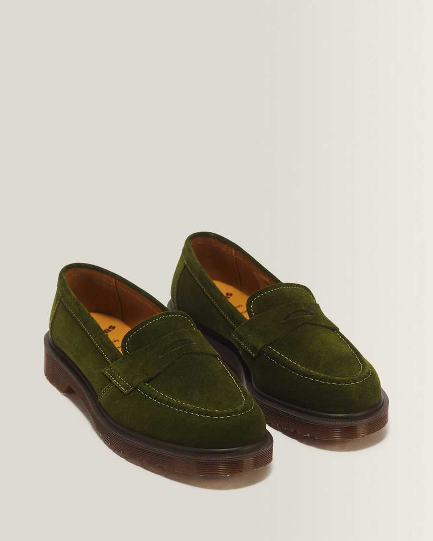 Delapre Penny Loafer Repello Calf Suede Mb