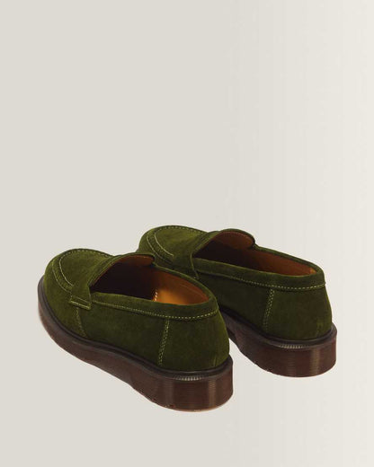 Delapre Penny Loafer Repello Calf Suede Mb
