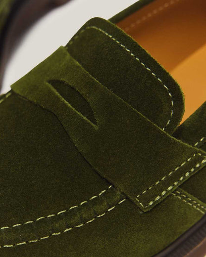 Delapre Penny Loafer Repello Calf Suede Mb