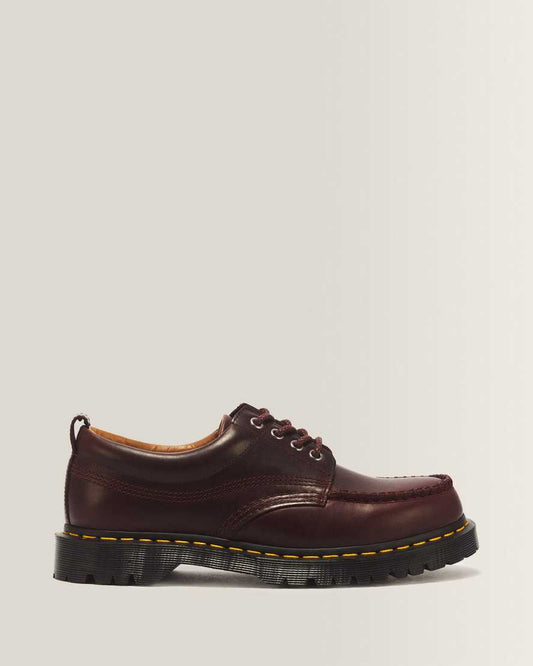 Lowell 4 Eye Mayhem Leather Moc Toe Shoes