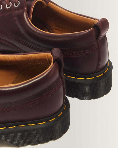 Lowell 4 Eye Mayhem Leather Moc Toe Shoes
