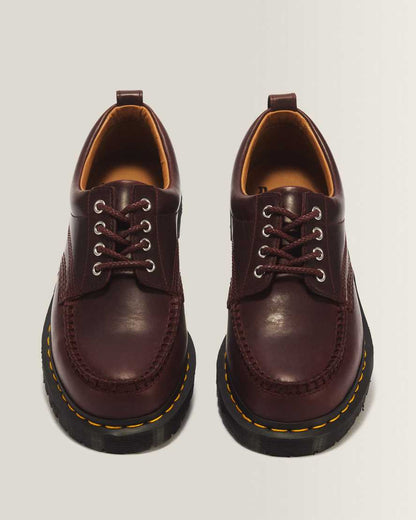 Lowell 4 Eye Mayhem Leather Moc Toe Shoes