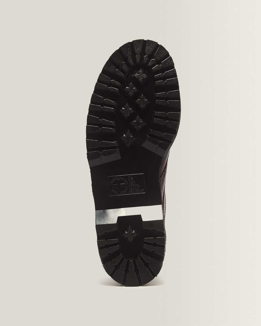 Lowell 4 Eye Mayhem Leather Moc Toe Shoes