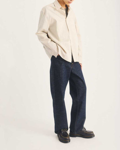 Lowell 4 Eye Mayhem Leather Moc Toe Shoes