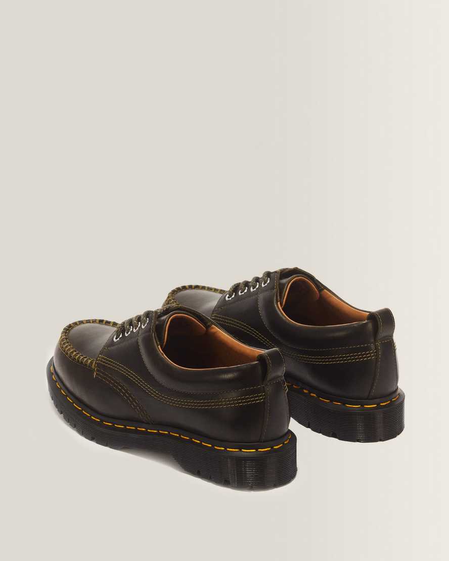 Lowell 4 Eye Mayhem Leather Moc Toe Shoes