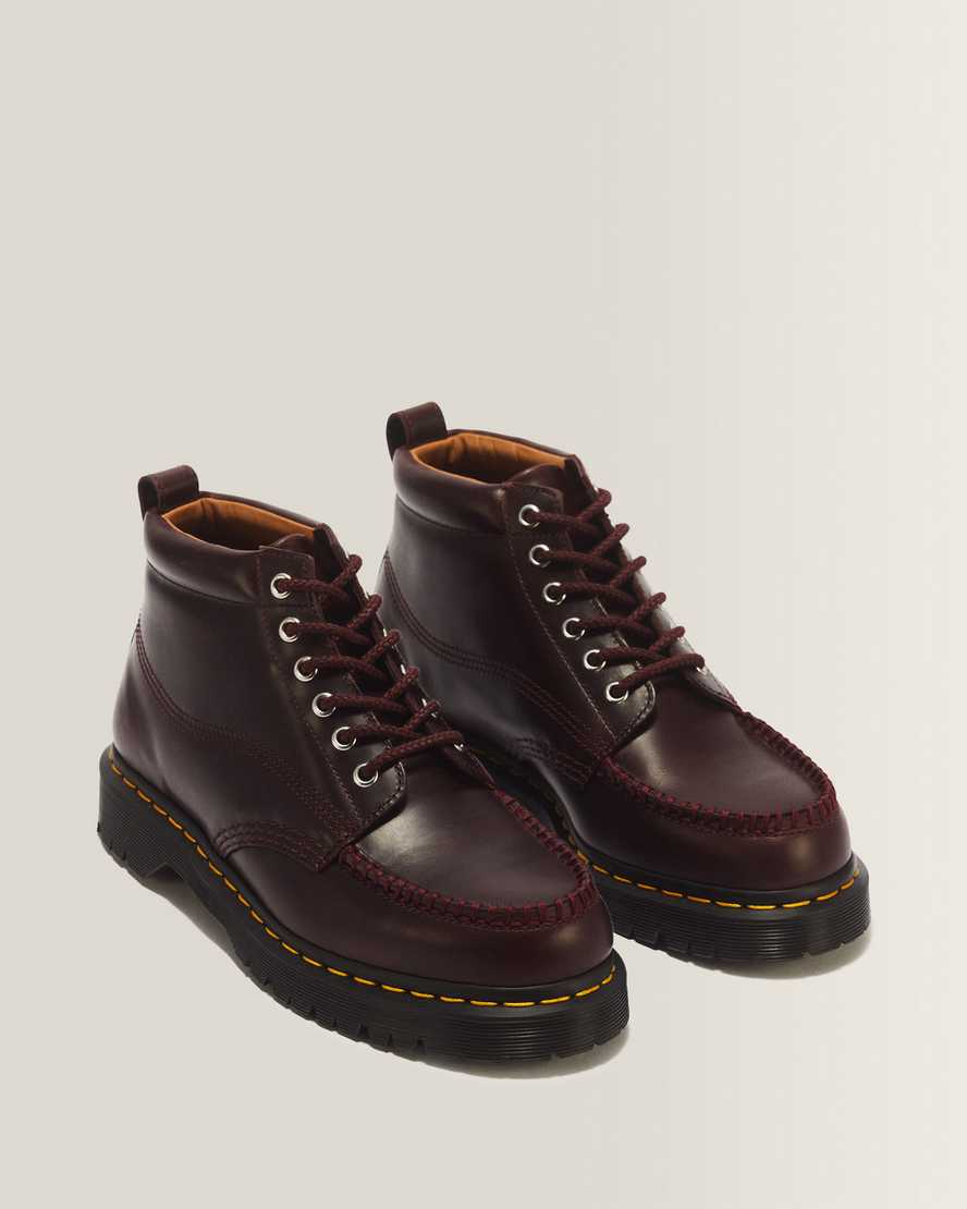 Lowell 6 Eye Mayhem Leather Moc Toe Chukka Boots