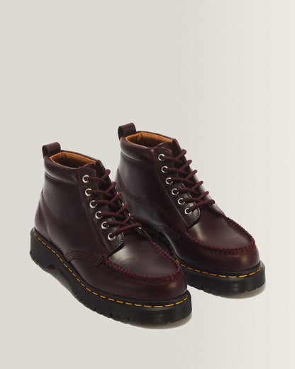 Lowell 6 Eye Mayhem Leather Moc Toe Chukka Boots