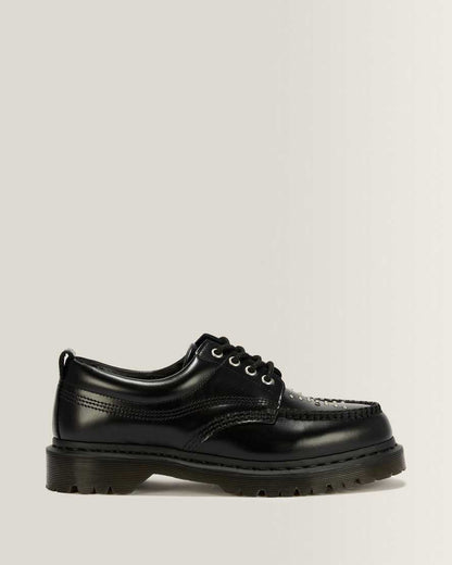 Lowell Stud Analine Leather Moc Toe Shoes