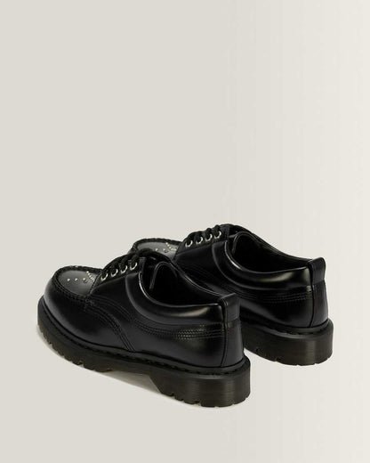 Lowell Stud Analine Leather Moc Toe Shoes
