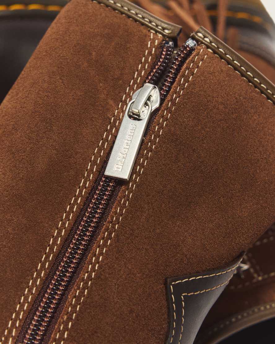 Genaya Desert Rodeo Junior Leather & Suede Rigger Boots