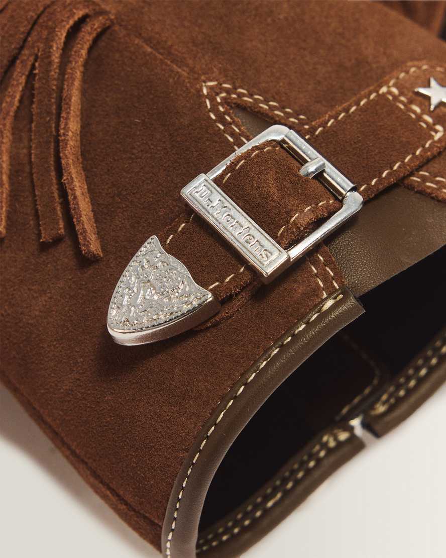 Genaya Desert Rodeo Junior Leather & Suede Rigger Boots