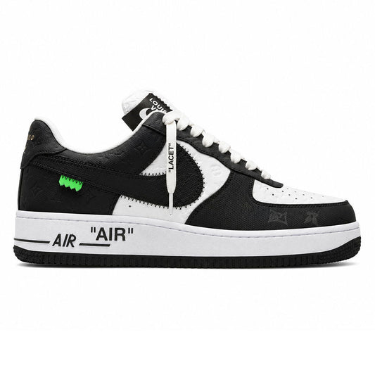Louis Vuitton x Nike Air Force 1 Low â€˜Virgil Abloh â€“ Black/Whiteâ€™
