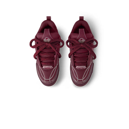 Louis Vuitton LV Skate Sneaker â€˜Burgundy Monogram Flowerâ€™