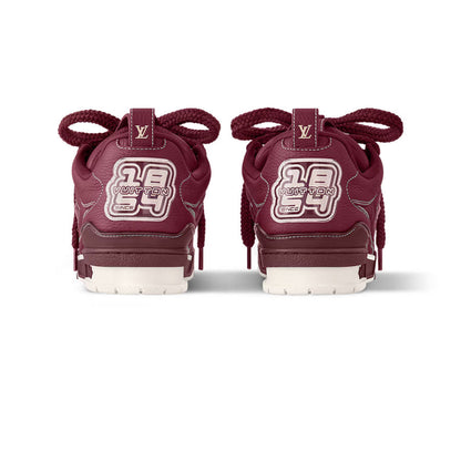 Louis Vuitton LV Skate Sneaker â€˜Burgundy Monogram Flowerâ€™
