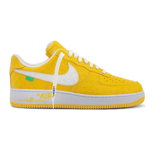 Louis Vuitton x Nike Air Force 1 Low â€˜By Virgil Abloh Yellowâ€™