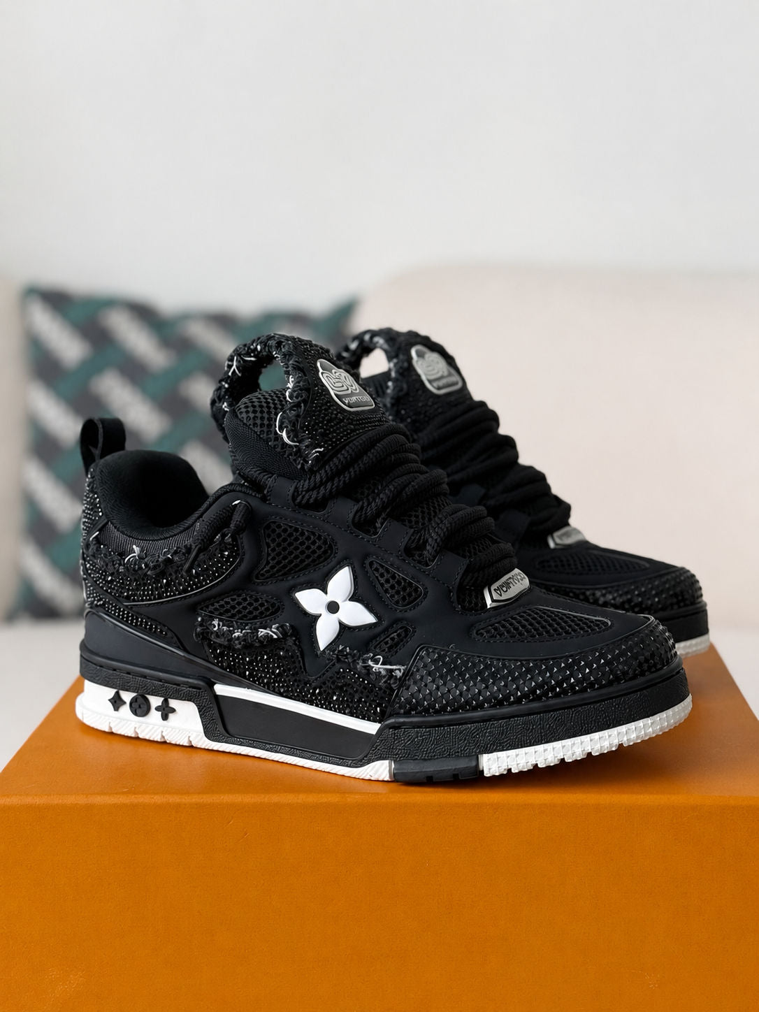Louis Vuitton LV Skate Sneaker â€˜Blackâ€™