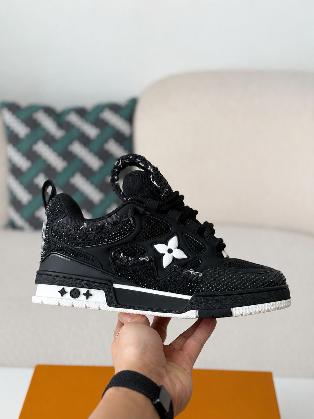 Louis Vuitton LV Skate Sneaker â€˜Blackâ€™
