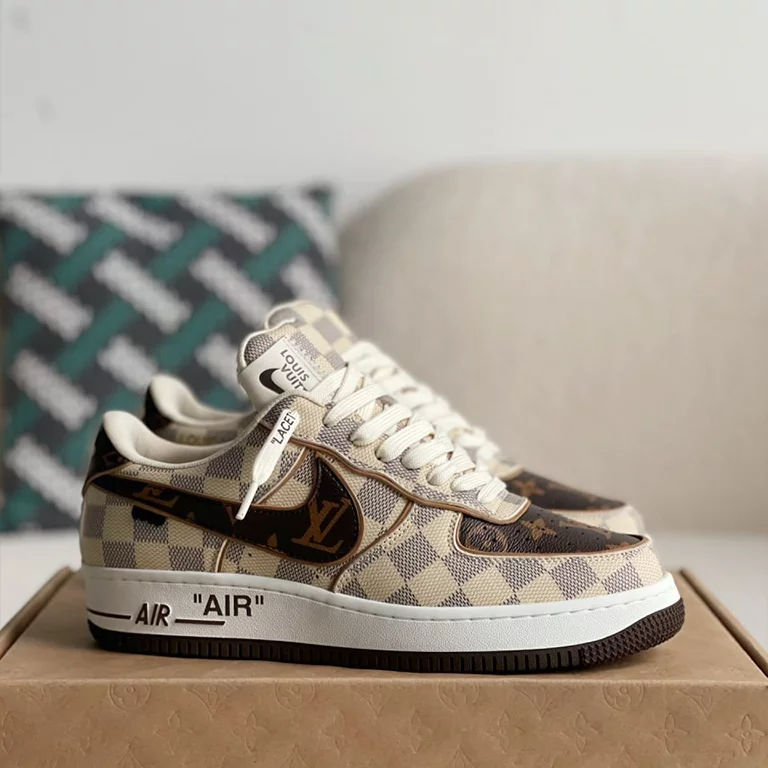 Louis Vuitton x Nike Air Force 1 Low â€˜Damier Canvasâ€™