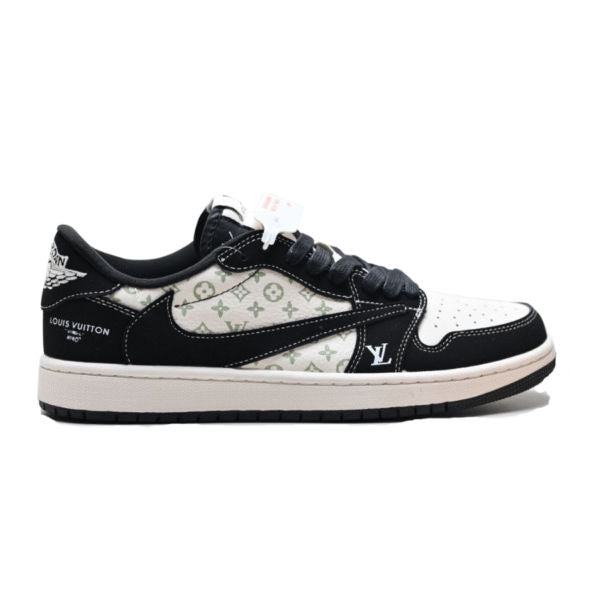 Louis Vuitton x Nike Air Jordan 1 Low â€œPanda Monogramâ€