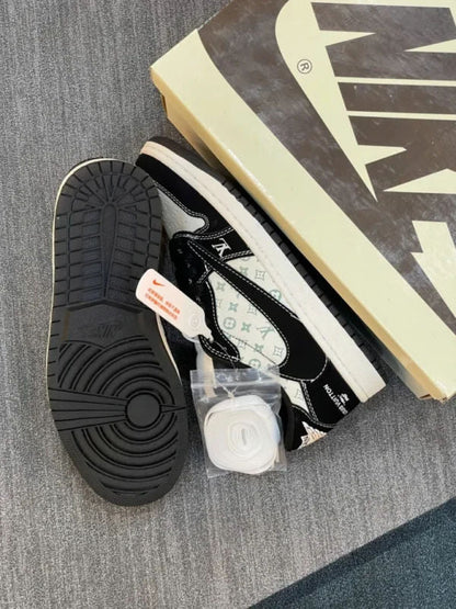 Louis Vuitton x Nike Air Jordan 1 Low â€œPanda Monogramâ€