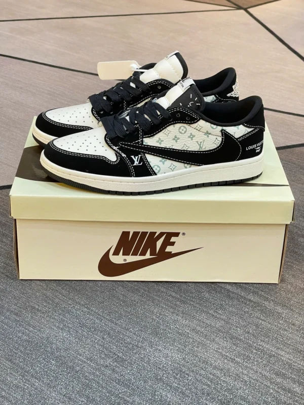 Louis Vuitton x Nike Air Jordan 1 Low â€œPanda Monogramâ€