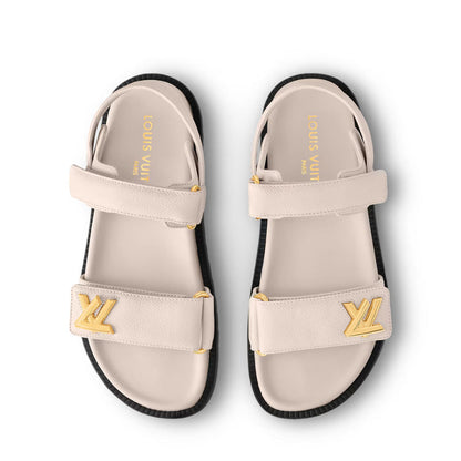 Louis Vuitton LV Sunset Sandals â€˜Quartz Whiteâ€™