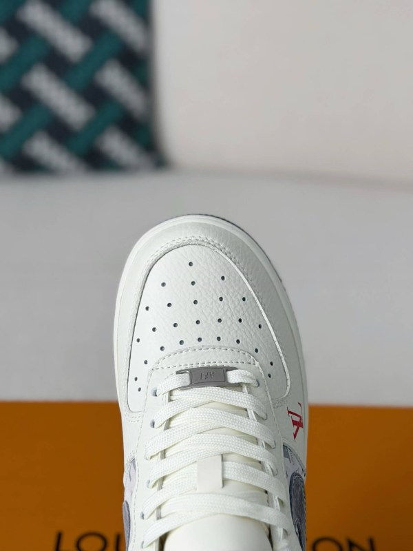 LV x Nike Air Force 1 Low â€œWhite Monogramâ€