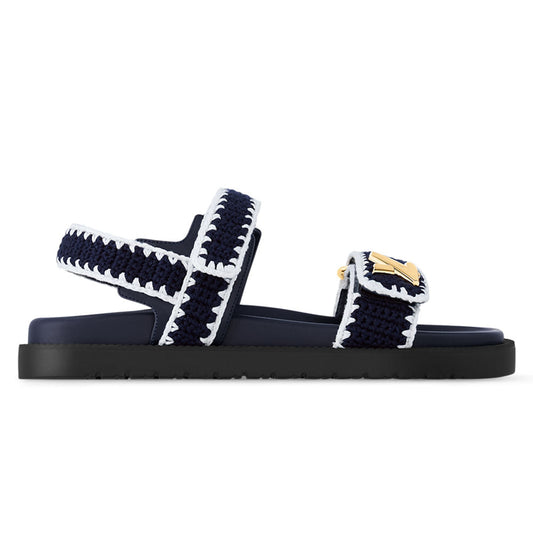 LV Sunset Comfort Sandals â€˜Blue/White'